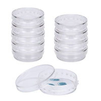 biologix 60x15mm (5ml working volume) clear polystyrene (tc-treated) sterile cell culture dish with external grip. 10/pack, 50 packs/case|07-3060