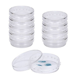 biologix 60x15mm (5ml working volume) clear polystyrene (tc-treated) sterile cell culture dish with external grip. 10/pack, 50 packs/case|07-3060