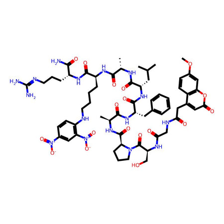 Mca-Gly-Ser-Pro-Ala-Phe-Leu-Ala-Lys(Dnp)-D-Arg-NH2|CPTD787135|592544-81-5