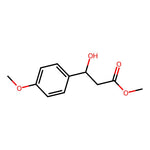 Methyl 3-hydroxy-3-(4-methoxyphenyl)propanoate|CS-0620238|13305-16-3