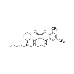 3-[[3,5-Bis(trifluoromethyl)phenyl]amino]-4-[[(1S,2S)-2-(dipentylamino)cyclohexyl]amino]-3-cyclobutene-1,2-dione, 98%, (99% ee)|07-8511|1411983-41-9
