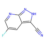 5-Fluoro-1H-pyrazolo[3,4-b]pyridine-3-carbonitrile|CS-0180874|1256833-42-7