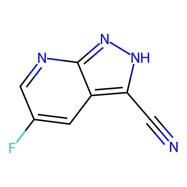 5-Fluoro-1H-pyrazolo[3,4-b]pyridine-3-carbonitrile|CS-0180874|1256833-42-7