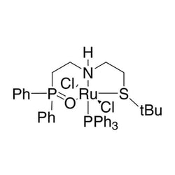 Dichloro[rel-[N(S)]-N-[2-(diphenylphosphinyl-κO)ethyl]-2-[(R)-tert-butylthio-κS]ethanamine-κN](triphenylphosphine) ruthenium|44-3235