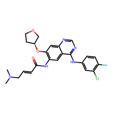 Afatinib, 99%, inhibits EGFR/ErbB irreversibly|1232626|439081-18-2