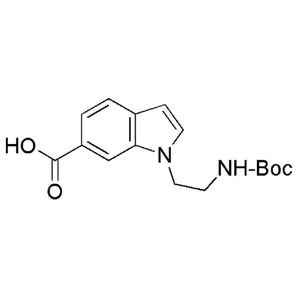 1-(2-Tert-Butoxycarbonylamino-Ethyl)-1H-Indole-6-Carboxylic Acid|24328|885266-68-2