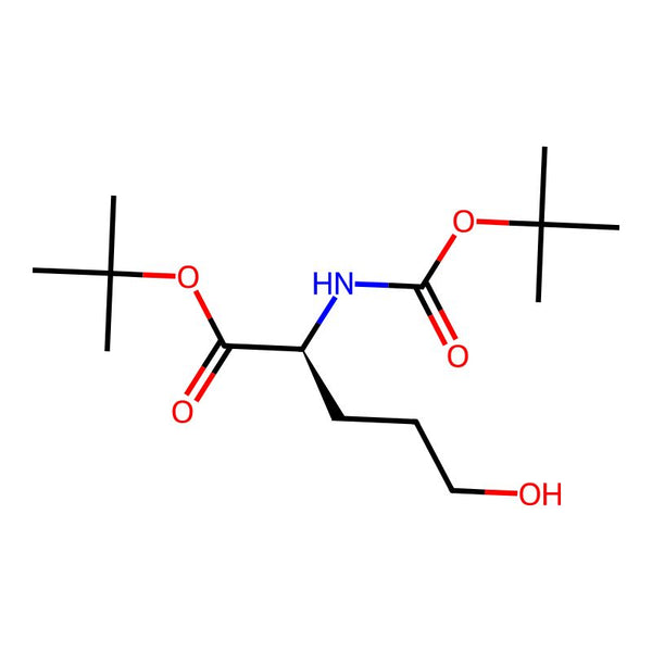 (S)-tert-Butyl 2-((tert-butoxycarbonyl)amino)-5-hydroxypentanoate|CS-0491623|90194-99-3