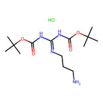 Carbamic acid, [(3-aminopropyl)carbonimidoyl]bis-, bis(1,1-dimethylethyl) ester, monohydrochloride|CS-0884753|168827-63-2