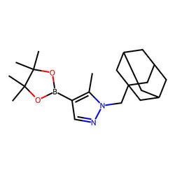 1-(Adamantan-1-ylmethyl)-5-methyl-4-(4,4,5,5-tetramethyl-1,3,2-dioxaborolan-2-yl)-1H-pyrazole|CS-B1490|1430845-70-7