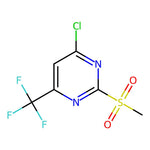 4-Chloro-2-(methylsulfonyl)-6-(trifluoromethyl)pyrimidine|CS-0525918|119610-21-8