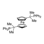 1,1'-Bis(1-diphenylphosphino-1-methylethyl)ferrocene ethanol adduct, 97% HiersoPHOS-6 (Sylphos)|26-0290|109313-83-9