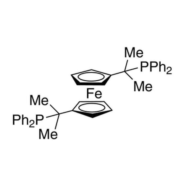 1,1'-Bis(1-diphenylphosphino-1-methylethyl)ferrocene ethanol adduct, 97% HiersoPHOS-6 (Sylphos)|26-0290|109313-83-9