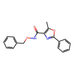 N-(Benzyloxy)-5-methyl-2-phenyloxazole-4-carboxamide|CS-0437733|929978-81-4