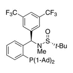 [S(R)]-N-[(R)-3,5-Bis(trifluoromethyl)phenyl)[2-(diadamantanphosphino)phenyl]methyl]-N,2-dimethyl-2-propanesulfinamide, 95%|15-0143