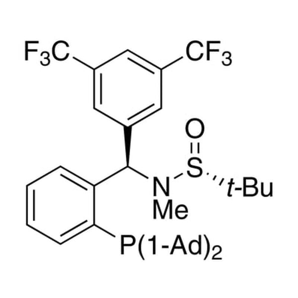 [S(R)]-N-[(R)-3,5-Bis(trifluoromethyl)phenyl)[2-(diadamantanphosphino)phenyl]methyl]-N,2-dimethyl-2-propanesulfinamide, 95%|15-0143