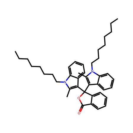 3,3-Bis(2-methyl-1-octyl-1H-indol-3-yl)isobenzofuran-1(3H)-one, 98%|1281860|50292-95-0