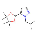 1-(2-Methylpropyl)-5-(4,4,5,5-tetramethyl-1,3,2-dioxaborolan-2-yl)-1H-pyrazole|CS-0055097|847818-75-1