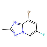 8-Bromo-6-fluoro-2-methyl[1,2,4]triazolo[1,5-a]pyridine|CS-0676427|2177264-81-0