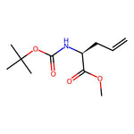 (S)-Methyl 2-((tert-butoxycarbonyl)amino)pent-4-enoate,95%(stabilized with MEHQ)|CS-0039110|89985-87-5