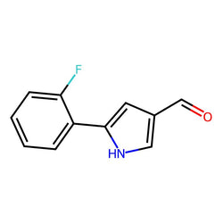 5-(2-Fluorophenyl)-1H-pyrrole-3-carbaldehyde|CS-W004473|881674-56-2
