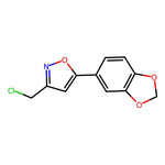5-(1,3-Benzodioxol-5-yl)-3-(chloromethyl)isoxazole|CS-0076210|1105191-39-6
