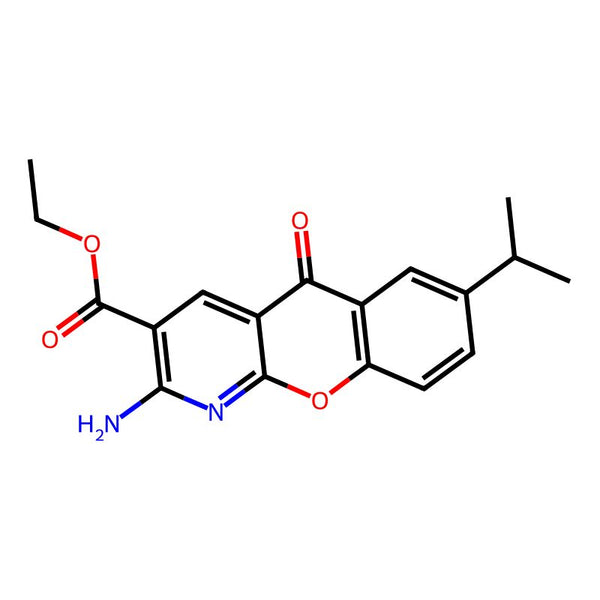 Ethyl 2-amino-7-isopropyl-5-oxo-5H-chromeno[2,3-b]pyridine-3-carboxylate|CS-0151809|68301-99-5