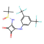 (R)-N-(2-((3,5-bis(Trifluoromethyl)phenyl)amino)-3,4-dioxocyclobut-1-en-1-yl)-2-methylpropane-2-sulfinamide|CS-0198286|2131795-14-5
