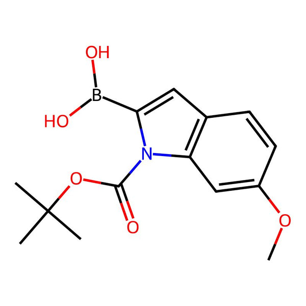 (1-(tert-Butoxycarbonyl)-6-methoxy-1H-indol-2-yl)boronic acid|CS-0002249|850568-65-9