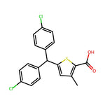 5-(Bis(4-chlorophenyl)methyl)-3-methylthiophene-2-carboxylic acid|CS-0529656|2410959-79-2