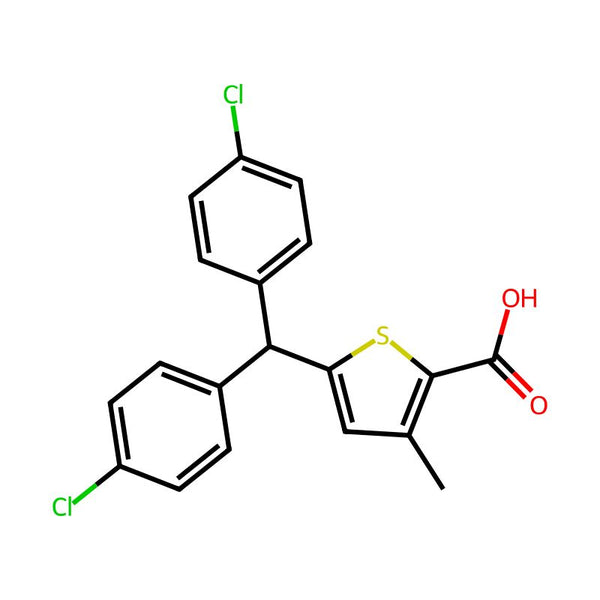5-(Bis(4-chlorophenyl)methyl)-3-methylthiophene-2-carboxylic acid|CS-0529656|2410959-79-2