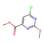 Methyl 6-chloro-2-methoxypyrimidine-4-carboxylate|CS-0160555|127840-06-6