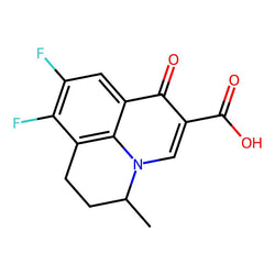 8,9-Difluoro-5-methyl-1-oxo-1,5,6,7-tetrahydropyrido[3,2,1-ij]quinoline-2-carboxylic acid|CS-0152683|80076-47-7