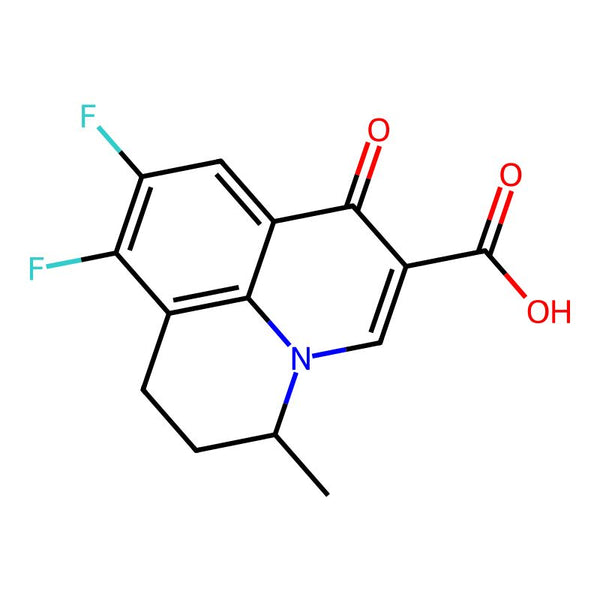 8,9-Difluoro-5-methyl-1-oxo-1,5,6,7-tetrahydropyrido[3,2,1-ij]quinoline-2-carboxylic acid|CS-0152683|80076-47-7