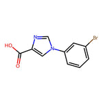 1-(3-Bromophenyl)-1H-imidazole-4-carboxylic acid|CS-0202251|445303-24-2