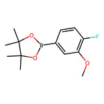 2-(4-Fluoro-3-methoxyphenyl)-4,4,5,5-tetramethyl-1,3,2-dioxaborolane|CS-0101259|425378-85-4