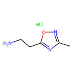 [2-(3-Methyl-1,2,4-oxadiazol-5-yl)ethyl]amine hydrochloride|CS-0075744|1185295-39-9