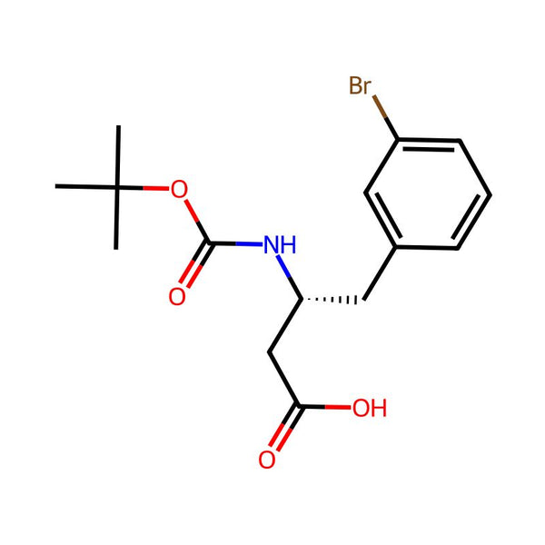 (R)-4-(3-Bromophenyl)-3-((tert-butoxycarbonyl)amino)butanoic acid|CS-0154560|1350734-63-2