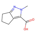 2-Methyl-2H,4H,5H,6H-cyclopenta[c]pyrazole-3-carboxylic acid|CS-0051876|129560-01-6