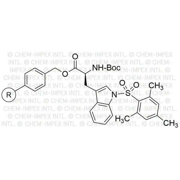Na-Boc-Nin-mesitylene-2-sulfonyl-tryptophan Merrifield resin (0.3 - 0.8 meq/g, 200 - 400 mesh)|04040