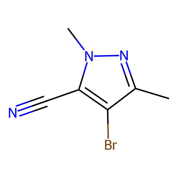 4-Bromo-1,3-dimethyl-1H-pyrazole-5-carbonitrile|CS-0368863|1454852-95-9