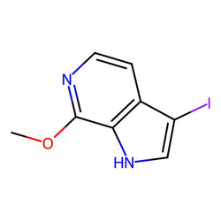 3-Iodo-7-methoxy-1H-pyrrolo[2,3-c]pyridine|CS-0196549|1190316-96-1