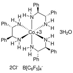 delta-Tris[(1S,2S)-1,2-diphenyl-1,2-ethanediamine]cobalt(III) chloride tetrakis(2,3,4,5,6-pentafluorophenyl)borate trihydrate SKJ-3|27-4011|1867120-15-7