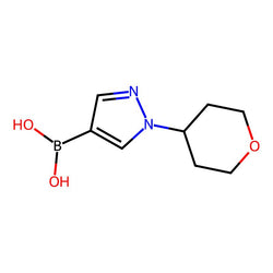 (1-(Tetrahydro-2H-pyran-4-yl)-1H-pyrazol-4-yl)boronic acid|CS-0107210|1263196-50-4