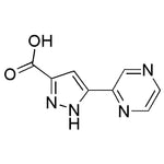 5-Pyrazin-2-yl-1H-pyrazole-3-carboxylic acid|17746|1029108-75-5