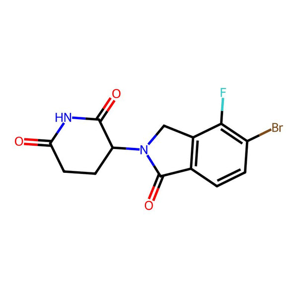 3-(5-Bromo-4-fluoro-1-oxoisoindolin-2-yl)piperidine-2,6-dione|CS-0343503|2408391-89-7