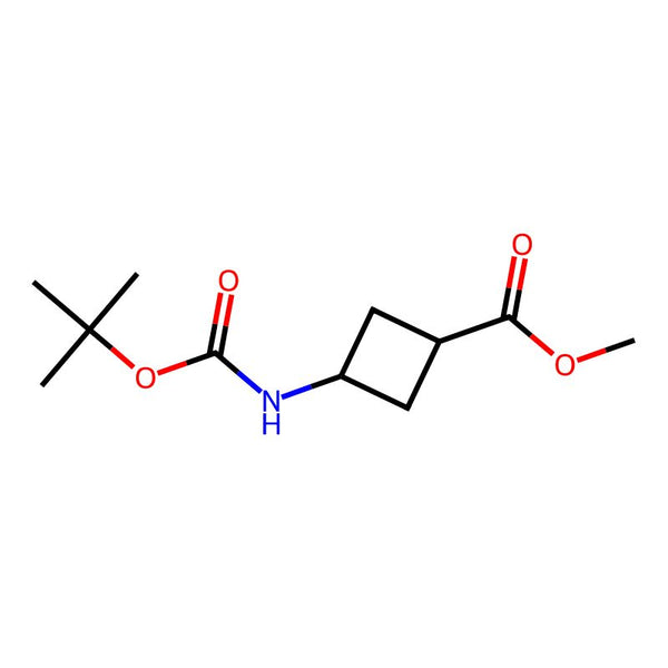 trans-Methyl 3-((tert-butoxycarbonyl)amino)cyclobutanecarboxylate|CS-0045534|1101173-77-6
