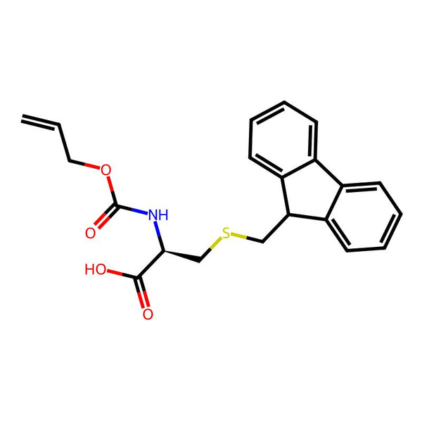 (R)-3-(((9H-Fluoren-9-yl)methyl)thio)-2-(((allyloxy)carbonyl)amino)propanoic acid|CS-0435583|182201-77-0