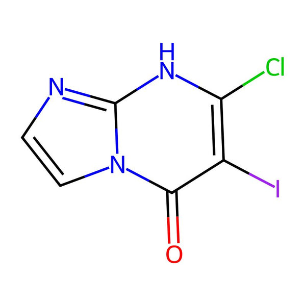 7-Chloro-6-iodoimidazo[1,2-a]pyrimidin-5(1H)-one|CS-W000516|1799434-64-2