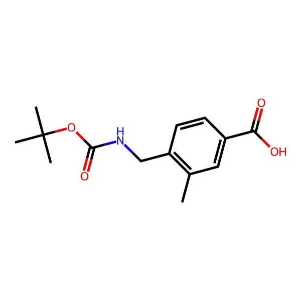 4-(((Tert-butoxycarbonyl)amino)methyl)-3-methylbenzoic acid|CS-0469098|877858-16-7