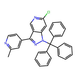 6-Chloro-3-(2-methylpyridin-4-yl)-1-trityl-1H-pyrazolo[4,3-c]pyridine|CS-WAA0072|1431719-89-9